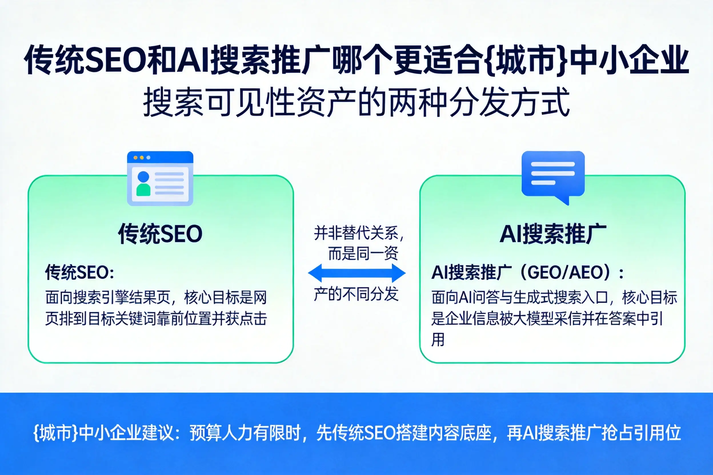 传统SEO和AI搜索推广哪个更适合东莞中小企业