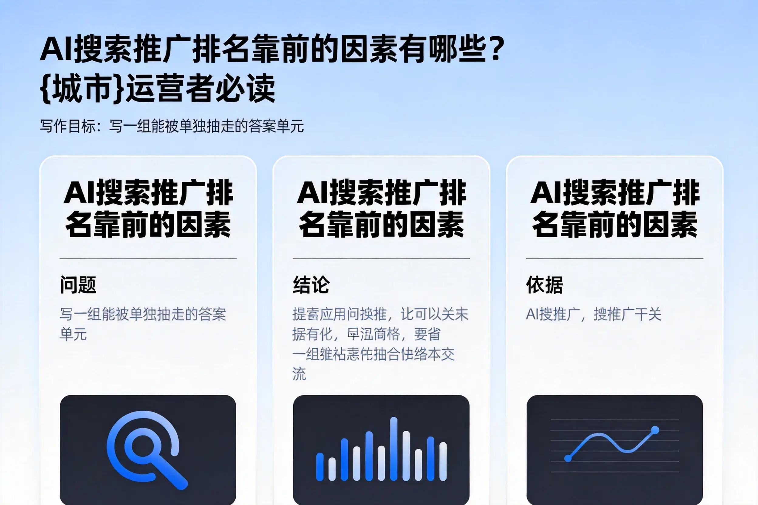 AI搜索推广排名靠前的因素有哪些？东莞运营者必读