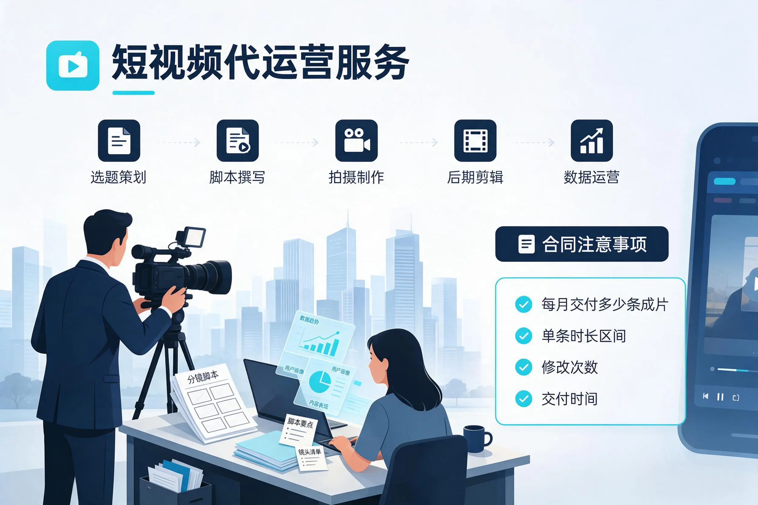 短视频代运营包含哪些服务？东莞企业常见问题科普