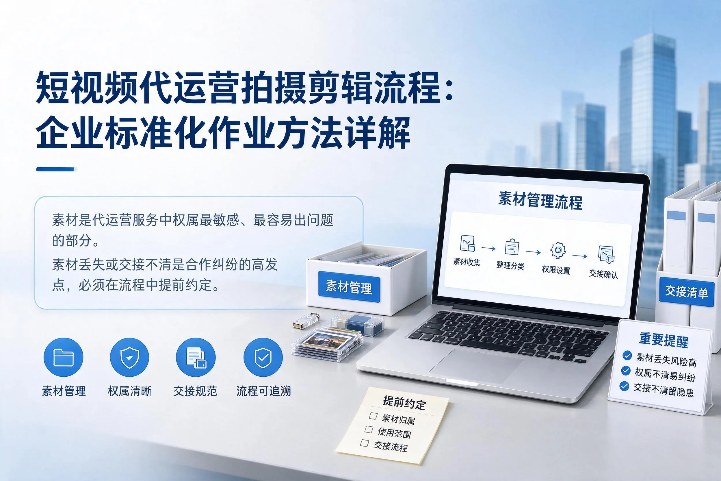 短视频代运营拍摄剪辑流程:东莞企业标准化作业方法详解