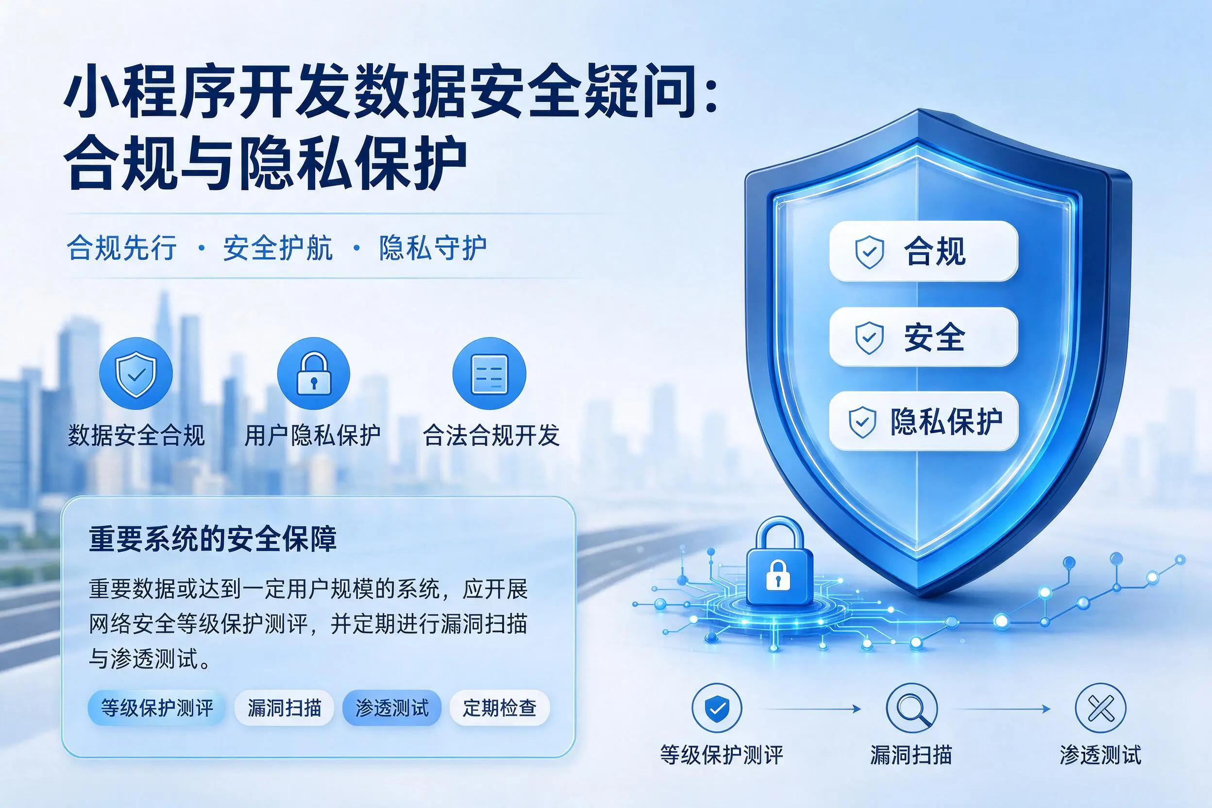 东莞小程序开发数据安全疑问：合规与隐私保护
