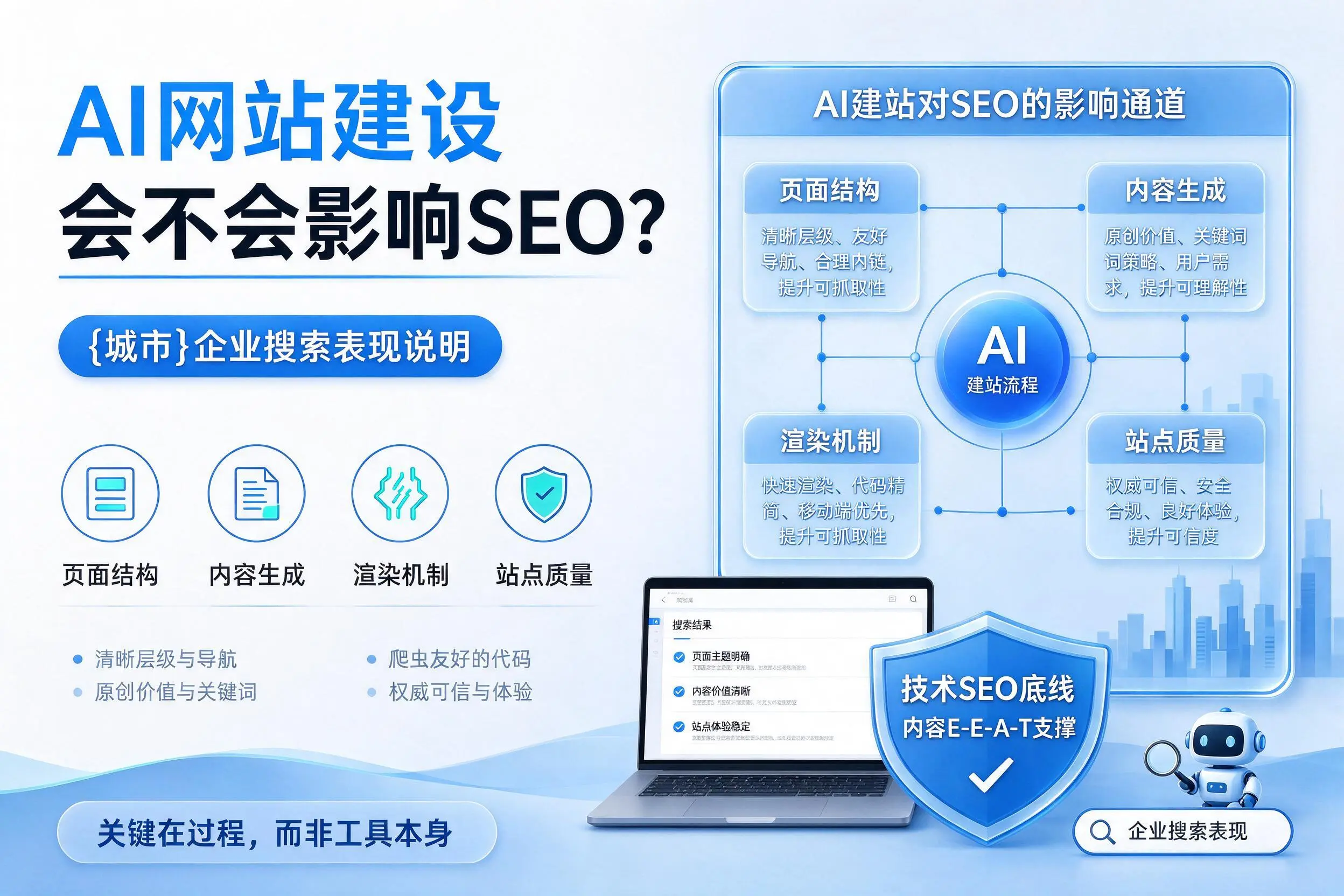 AI网站建设会不会影响SEO？东莞企业搜索表现说明